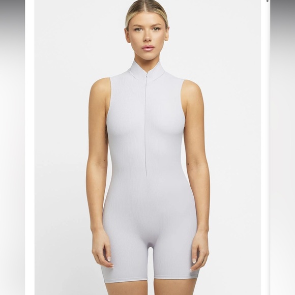 NAMA Luxrib Lavender Romper - Picture 2 of 10